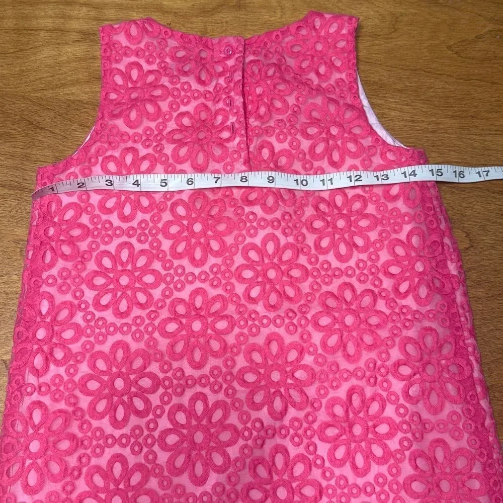 Gymboree Pink Dress with Embroidered Flowers
